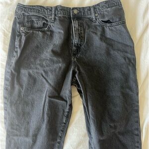 BLACK TARGET BOYFRIEND HIGH-RISE JEANS | SIZE 12